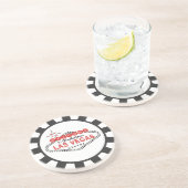 Las- VegasPoker-Chip-Untersetzer Getränkeuntersetzer (Seite)