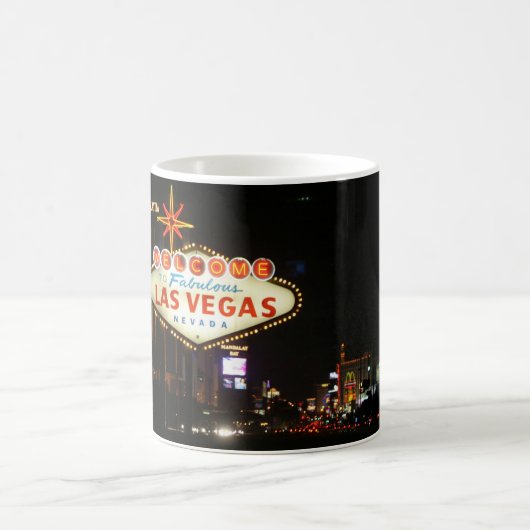 Las- Vegaszeichen-Tasse Kaffeetasse (Mittel)