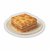 Lasagna Aufkleber (Vorderseite)