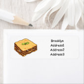 Lasagna Cartoon Illustration (Insitu)