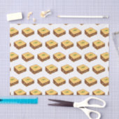 Lasagna Cartoon Illustration Seidenpapier (Handwerk)