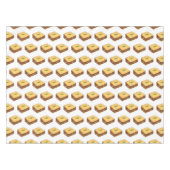 Lasagna Cartoon Illustration Tischdecke (Vorderseite (Horizontal))