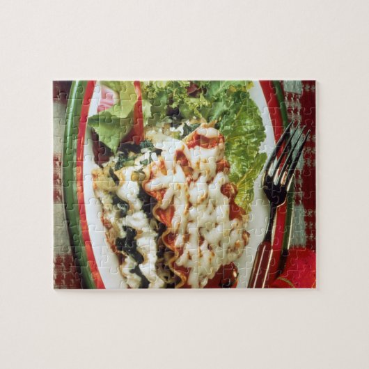 Lasagna Dinner Puzzle (Horizontal)