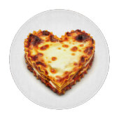Lasagna Heart Schneidebrett (Vorderseite)