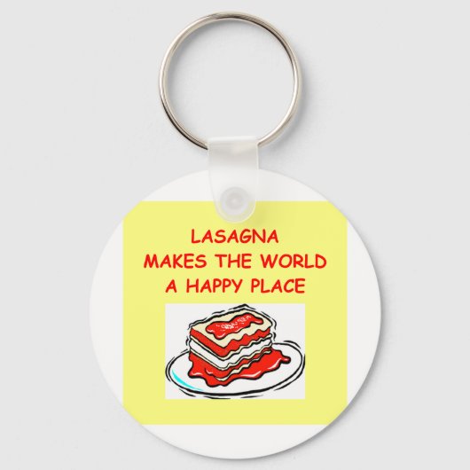 lasagna schlüsselanhänger (Vorderseite)