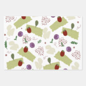 Lasagna Soup Pizza Restaurant Käse Spaghetti Geschenkpapier Set (Vorderseite 3)