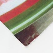 Lasagne-Abendessen Fleecedecke (Ecke)