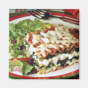 Lasagne-Abendessen Magnet