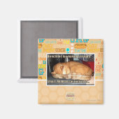 Lasagne Magnet (Vorderseite/Rückseite)