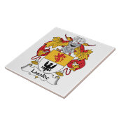 Lasalde Familienwappen Fliese (Seite)