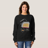 Lasange und Mathe Meme Mathe Lehrer Sweatshirt (Vorne ganz)