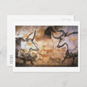 LASCAUX Art Postkarte (Vorne/Hinten)