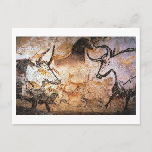 LASCAUX Art Postkarte (Vorderseite)