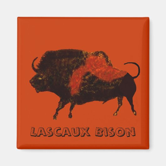 Lascaux Bison Magnet (Vorne)