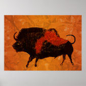 Lascaux Bison Poster (Vorne)
