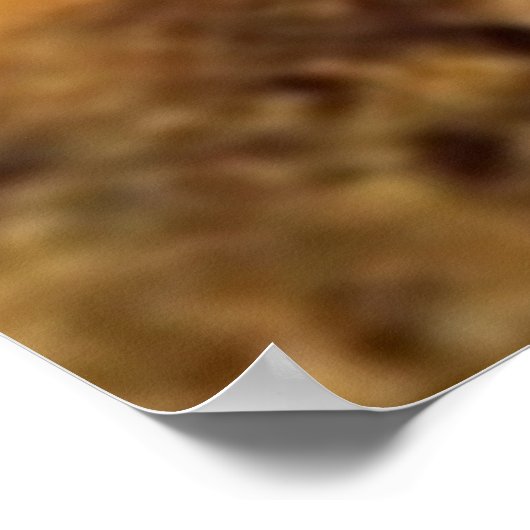 Lascaux Bison Poster (Ecke)