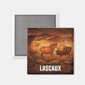 Lascaux Cave Dordogne Frankreich Reisen Magnet (Vorderseite/Rückseite)