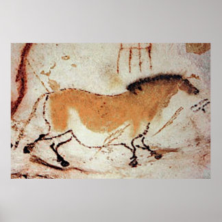 Lascaux Caves Painting / Poster