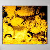 Lascaux Deer Herd Poster (Vorne)