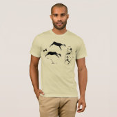 Lascaux Hirsch-Jagd T-Shirt (Vorne ganz)