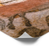 Lascaux Höhlenmalerei Poster (Ecke)