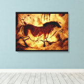 Lascaux Horse Leinwanddruck (Insitu (Holzboden))