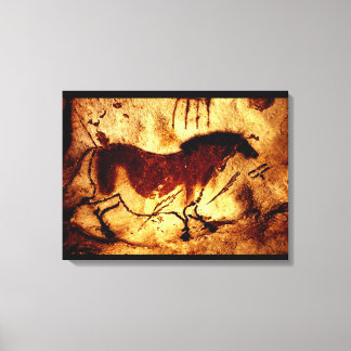 Lascaux Horse Leinwanddruck