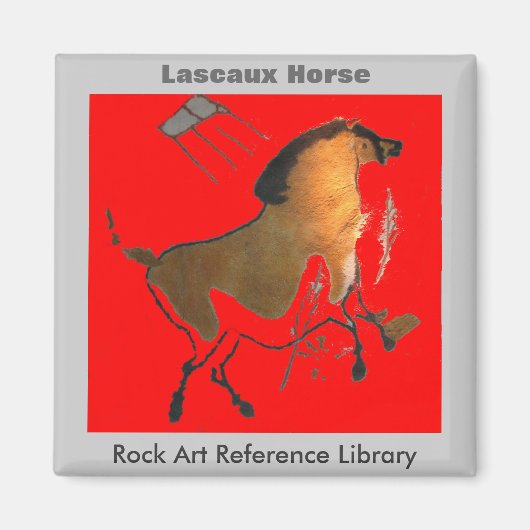 Lascaux Horse Magnet (Vorne)