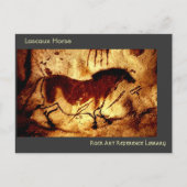 Lascaux Horse Postkarte (Vorderseite)