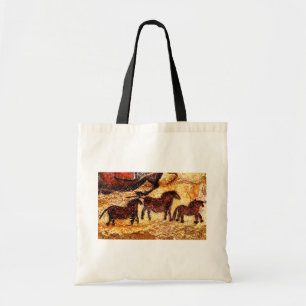 Lascaux Horses Höhlenmalerei Tragetasche