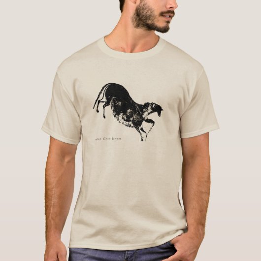 Lascaux Pferd 2B T-Shirt (Vorderseite)
