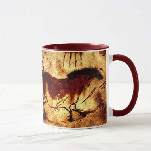 Lascaux Pferd Tasse (Rechts)