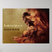 Lascaux Pferde Poster (Vorne)