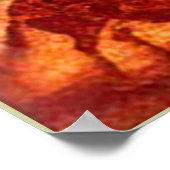 Lascaux Pferde und Bulle Poster (Ecke)