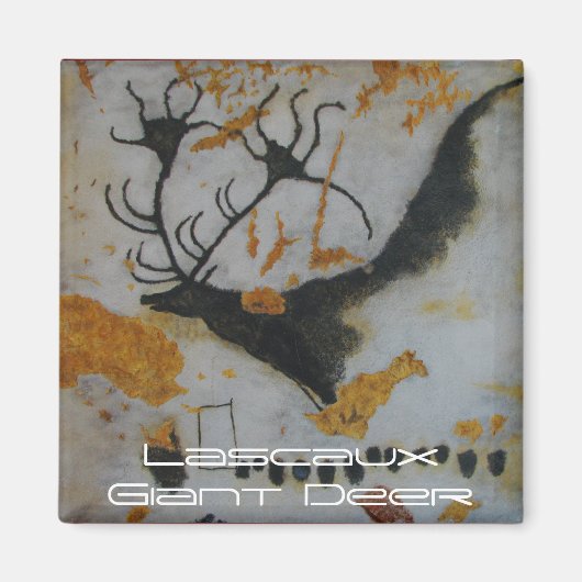 Lascaux-Riesenhirsch Magnet (Vorne)