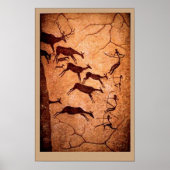 Lascaux Stag Junting Poster (Vorne)