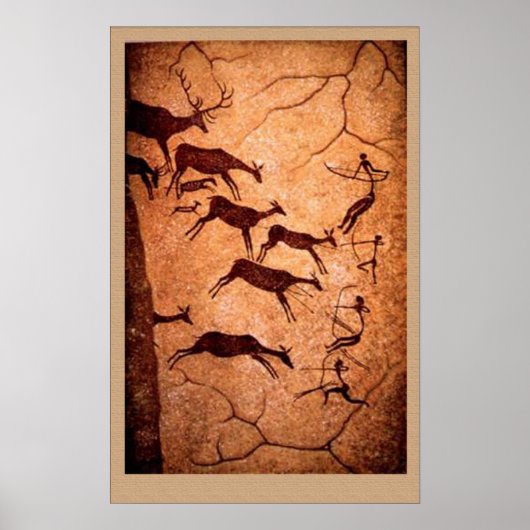 Lascaux Stag Junting Poster (Vorne)