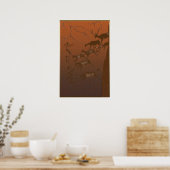 Lascaux Stag Junting Poster (Küche)