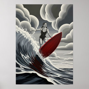 L'ASCENSION AQUATIQUE (Die aquatische Ascension) Poster