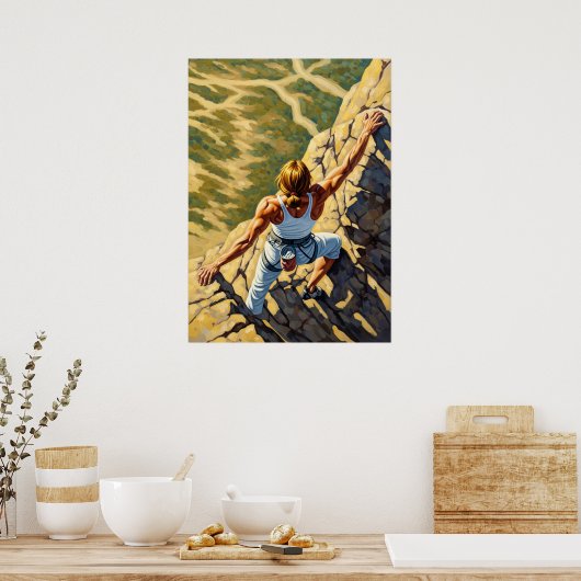 L'ASCENSION FINALE (Der letzte Aufstieg) Poster (Küche)