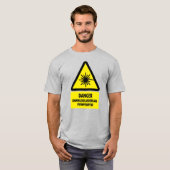 Laser Beams pewpewpewpewpew T-Shirt (Vorne ganz)