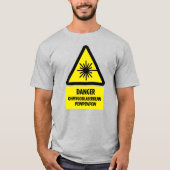 Laser Beams pewpewpewpewpew T-Shirt (Vorderseite)