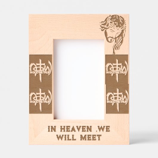 Laser-Bildrahmen Geätzte Rahmen (Vorderseite)