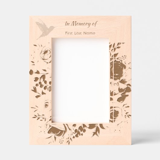 Laser-Bildrahmen Geätzte Rahmen (Vorderseite)