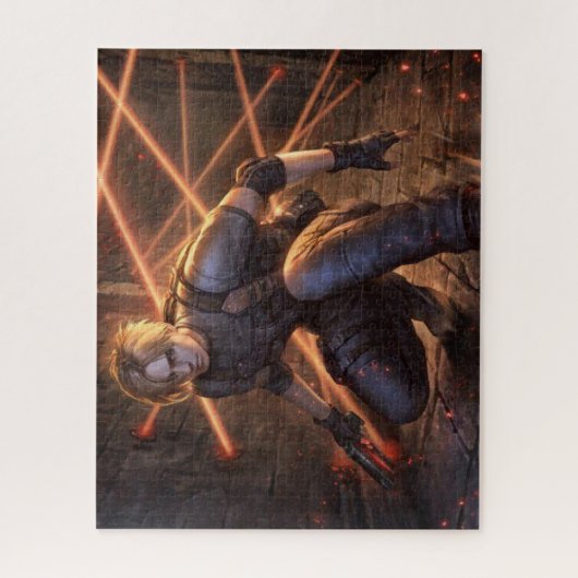 Laser Dreh Leon Puzzle (Vertikal)