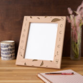 Laser Etched Picture Frame Vishnuh-Genootschap Geätzte Rahmen (Links)