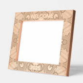 Laser Etched Picture Frame, "WELCOME 2025" Geätzte Rahmen (Links)