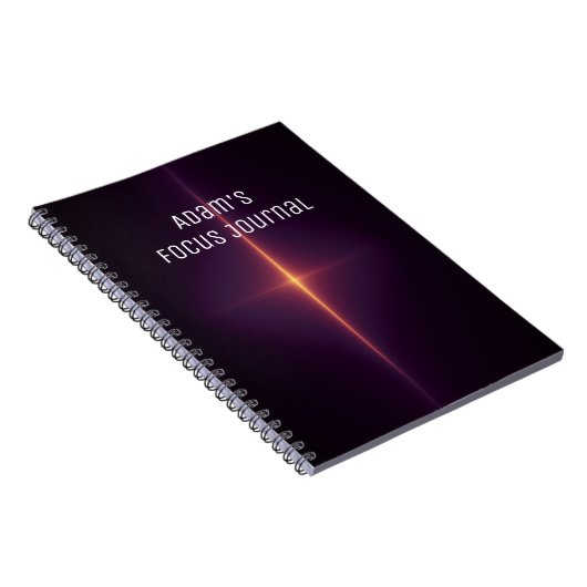 Laser Glow Focus Journal Notizblock (Rechte Seite)