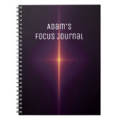 Laser Glow Focus Journal Notizblock (Vorderseite)