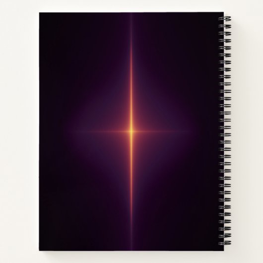 Laser Glow Focus Journal Notizblock (Rückseite)